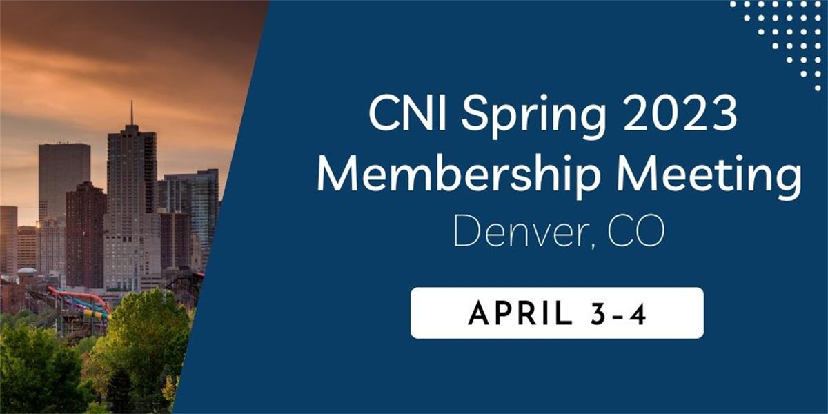 CNI Membership Meeting 2023 Washington DC, USA